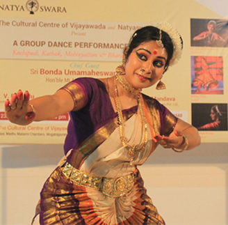 Kuchipudi Group Dance show