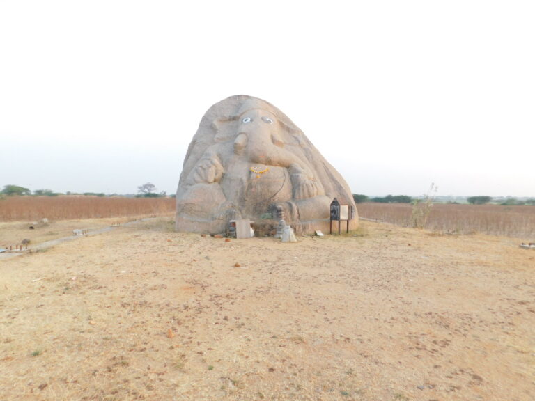 Monolithic Ganesha Sculpture