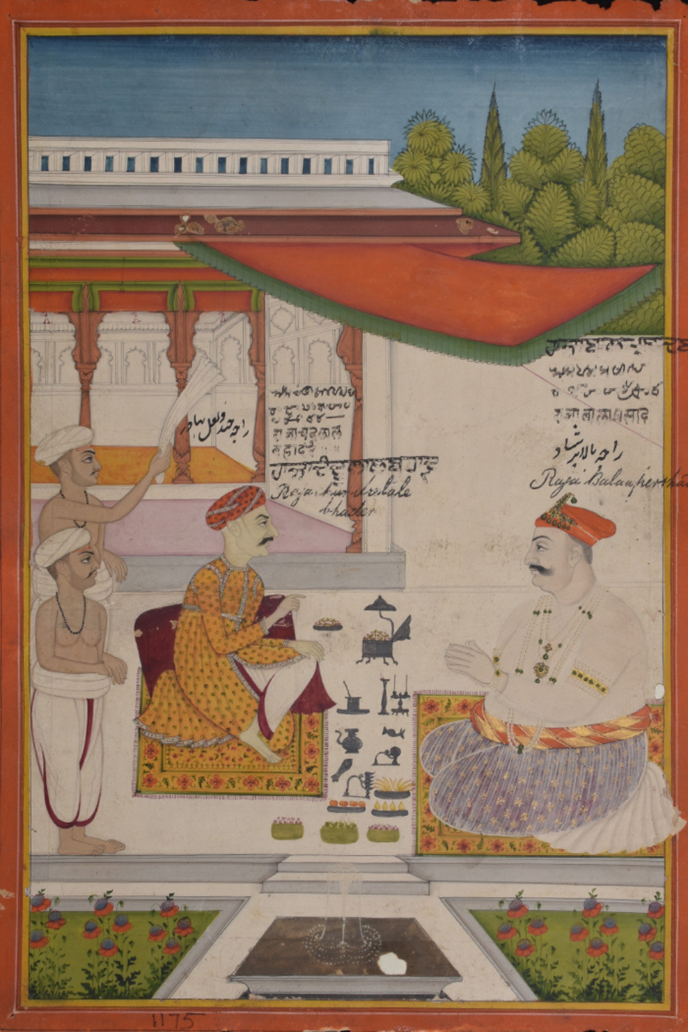 Raja Chandulal and Raja Bala Prasad