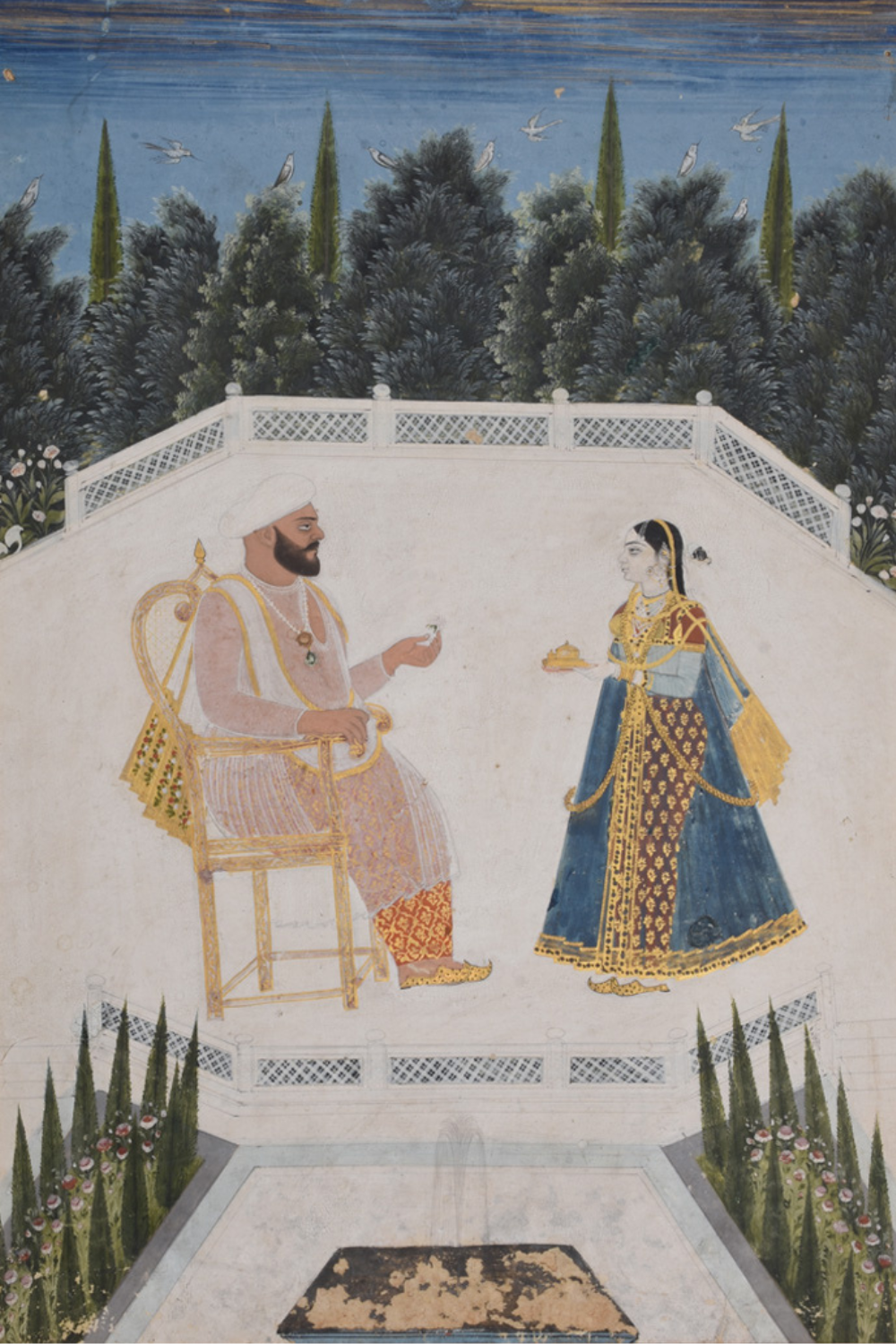 Nawab with his Consort