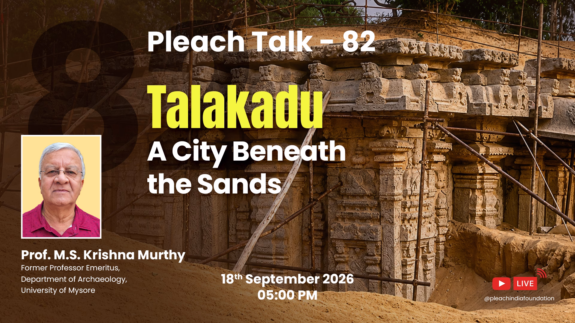 Pleach Talk Poster
